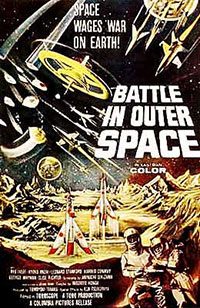 Battle in outer space d'Ishirô Honda
