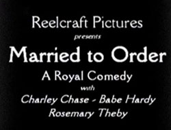 Married to Order