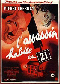 L'Assassin habite au 21 de Henri-Georges Clouzot