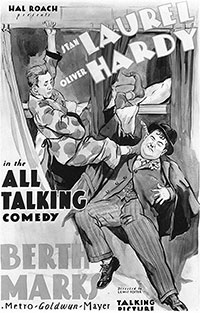 Laurel et Hardy en wagon-lit (Berth Marks)