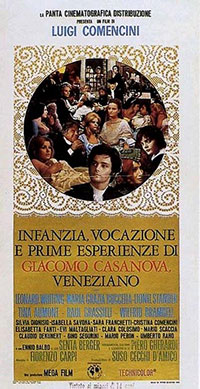 Casanova, un adolescent à Venise de Luigi Comencini