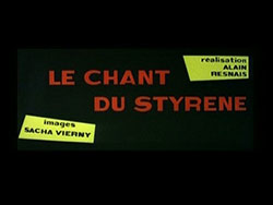 Le chant du styrène