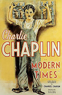 Les Temps modernes de Charles Chaplin