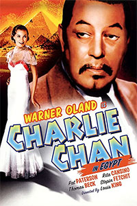 Charlie Chan in Egypt de Louis King