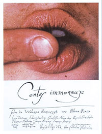 Contes immoraux de Walerian Borowczyk