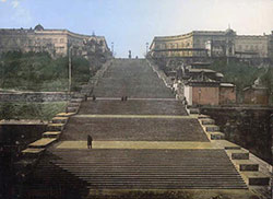 L'escalier d'Odessa en 1900