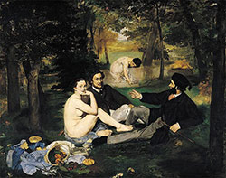 Le déjeuner sur l'herbe d'Edouard Manet