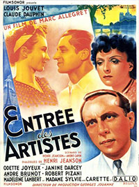 Entrée des artistes