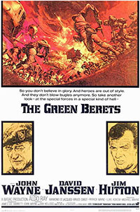 Les Bérets verts de Ray Kellogg et John Wayne