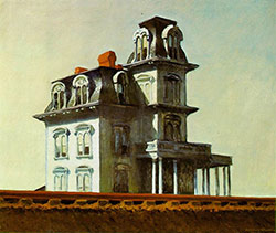 Edward Hopper - House by the railroad, 1925