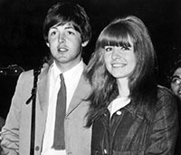 Paul McCartney et Jane Asher