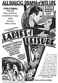 Ladies of Leisure de Frank Capra