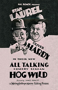 Laurel et Hardy bricoleurs