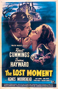 The Lost Moment de Martin Gabel