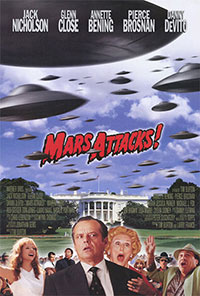 Mars Attacks! de Tim Burton