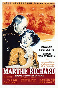 Marthe Richard espionne au service de la France (Marthe Richard au service de la France)