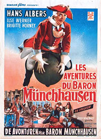 Les Aventures fantastiques du baron Münchhausen de Josef von Báky