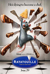 Ratatouille de Brad Bird et Jan Pinkava