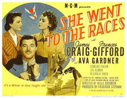 She went to the races de Willis Goldbeck