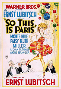 So this is Paris d'Ernst Lubitsch