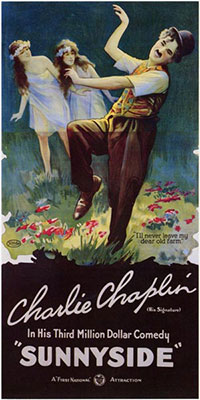 Une idylle aux champs de Charles Chaplin