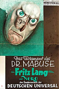 Le Testament du Dr Mabuse de Fritz Lang