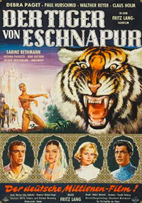 Le Tigre du Bengale de Fritz Lang