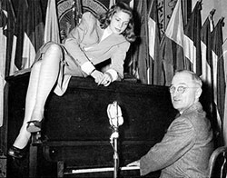 Harry Truman et Lauren Bacall