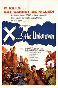 X the Unknown de Leslie Norman